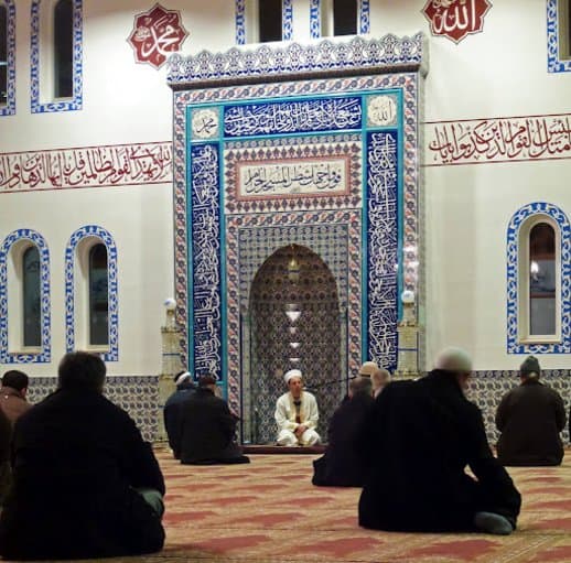 Moskee binnen