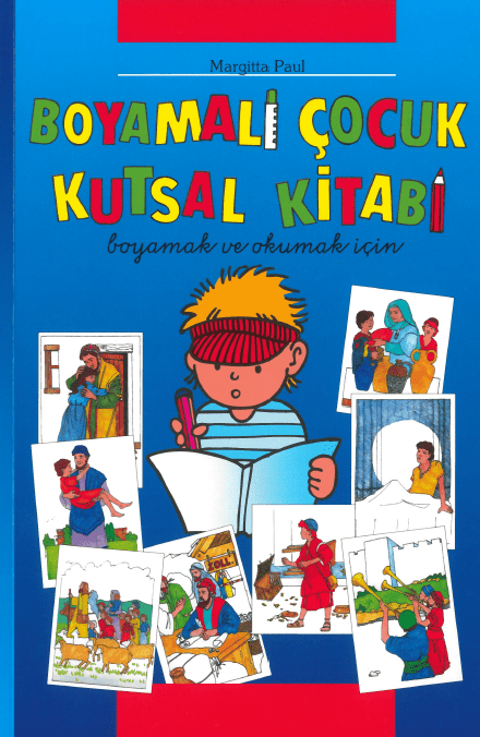 Kinderbijbel met kleurplaten (Turks)