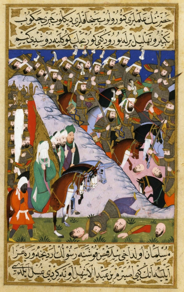 Slag van Mohammed bij Uhud